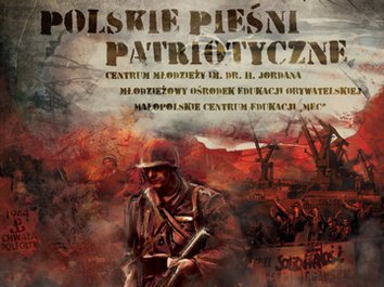 Projekt okładki płyty: „Polskie Pieśni Patriotyczne” 2015