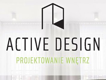 Projekt logotypu dla firmy Active Design architektura wnętrz